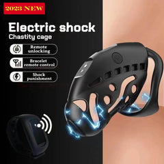 Lockink Wireless Remote Control Electric Shock Penis Chastity
