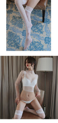 Lace Top Thigh-High Stocking - Sensual Trends
