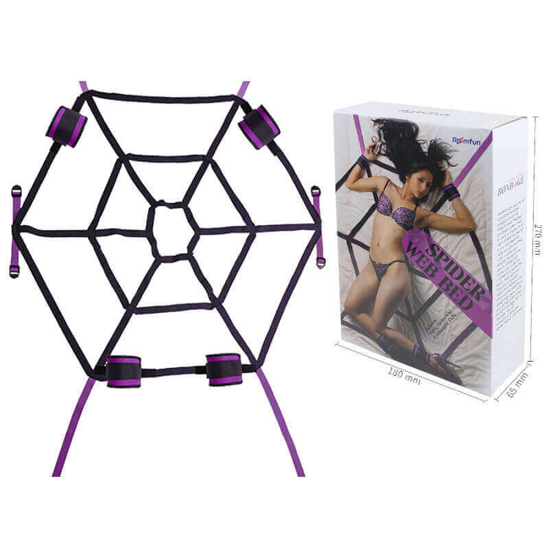 Roomfun Spider-Web Bed Bondage