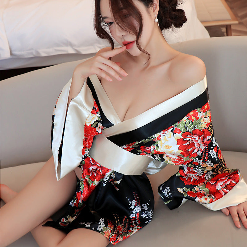 Kimono Set with Thong